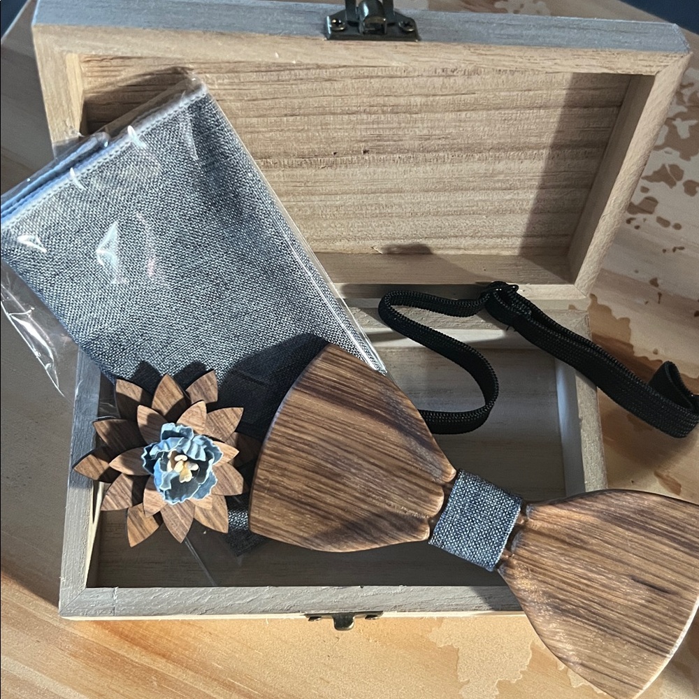 Wooden Bow tie Collection